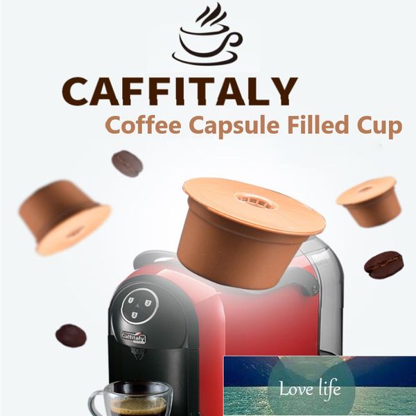 3 adet Doldurulabilir Kahve Kapsül Kahve Filtresi Kupası Kullanımlık Fit Caffitaly Dolum Filtre Için Filtre Coffeeware Kahve Aksesuarları Yeni