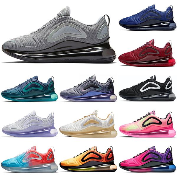 

new wholesale original 720 running shoes men women aqua powder be true black red bold branding cool grey midnight navy nightshade northern l