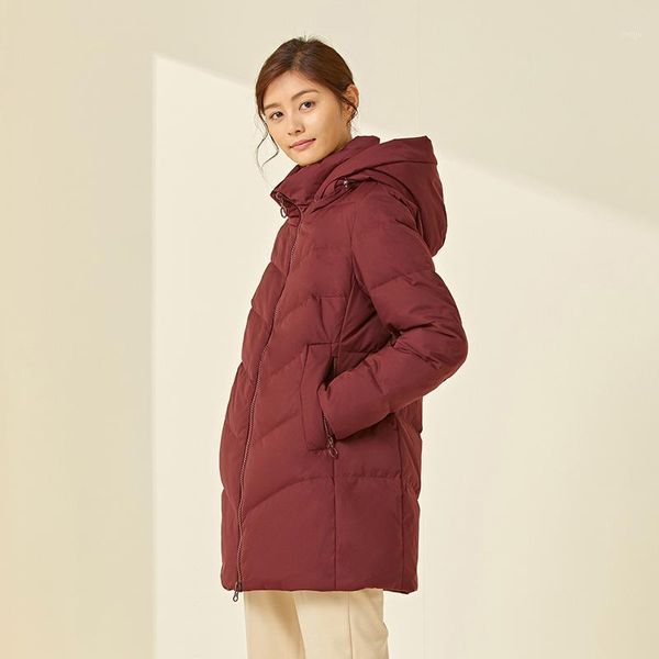 

women's down & parkas chericom jacket 2021 female middle-aged and elderly mothers large size loose coat y25t202y, Black