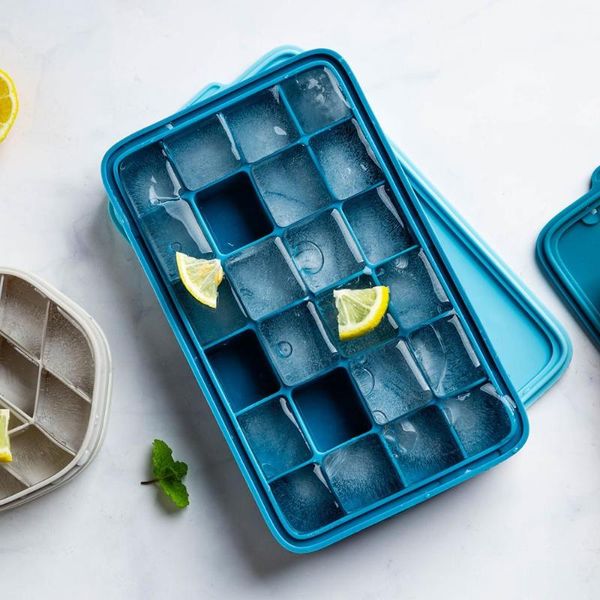 

ice buckets and coolers mdzf silicone mold with lid cream party whiskey cocktail cold drink honeycomb cube tray home bar diy moulds