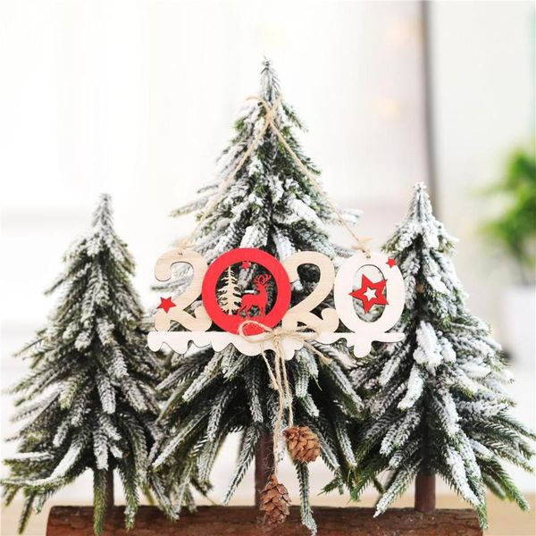 

christmas decorations 2021 xmas wooden ornament decoration pendant year home 3d tree hanging