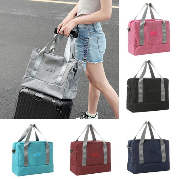 

clothing & wardrobe storage large capacity fashion travel bag for unsiex weekend handle carry on bags drop luggage overnight