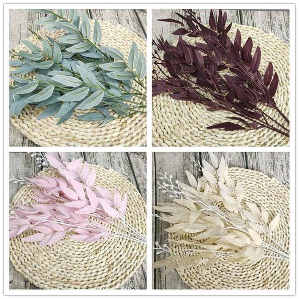 

decorative flowers & wreaths 5 fork will be a bunch of willow wedding home engineering el road guide decoration simulation fake flower leaf