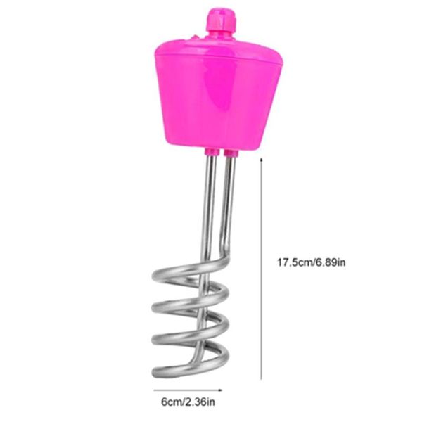 Aquecedor de água elétrico, banheira inflável, suspensão, caldeira de imersão para piscina, dc120, acessório de banho set273s