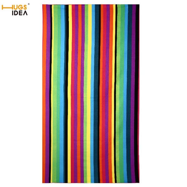 

towel colorful sport beach soft microfiber bath pride rainbow absorbent quick dry toallas luxury colors strip spa blanket