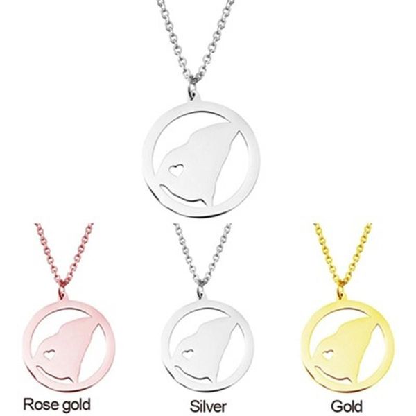 

pendant necklaces south carolina map europe and america 304 stainless steel necklace, Silver