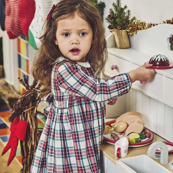 

girl's dresses autumn baby girl dress toddler kids girls peter pan collar print plaid princess outfits clothing 1023, Red;yellow
