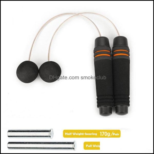

equipments supplies sports & outdoors jump ropes speed skip rope bearing weight adjustable steel wireless cordless gym fitness crossfit for