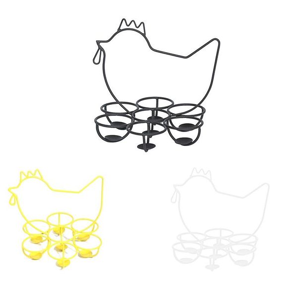 

kitchen storage & organization egg basket display tray holder for gathering fresh eggs metal rack