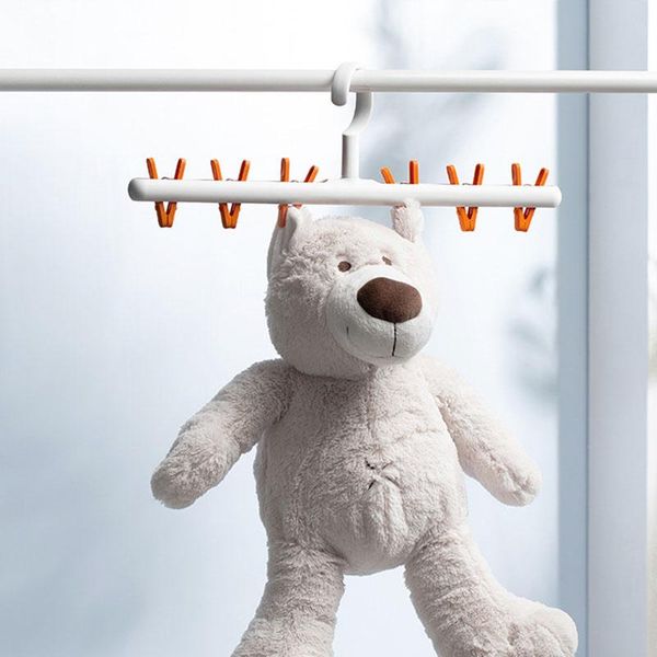 

hooks & rails hanger storage rack windproof multifunctional clothespins collect strong pants clip socks anti-winding clothespin