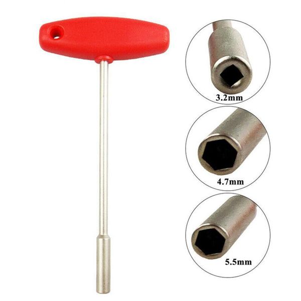 

tools bike spoke wrench durable mtb bicycle t handle nipples wheel cap gadget
