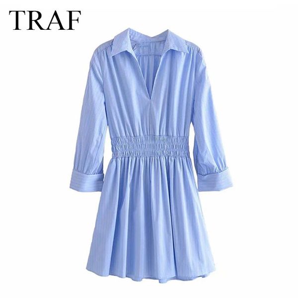 

casual dresses women's clothing elegant causal outfits long sleeve elastic high waist striped simple dress fashion office lady, Black;gray