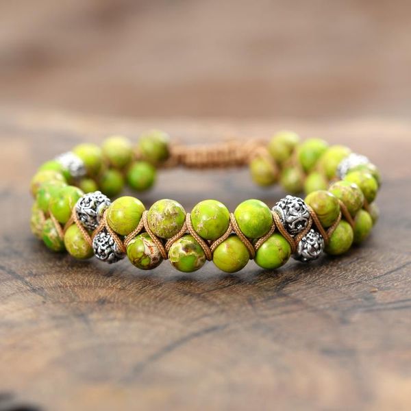 

beaded, strands mens handmade antique beads bracelets wristband, Black
