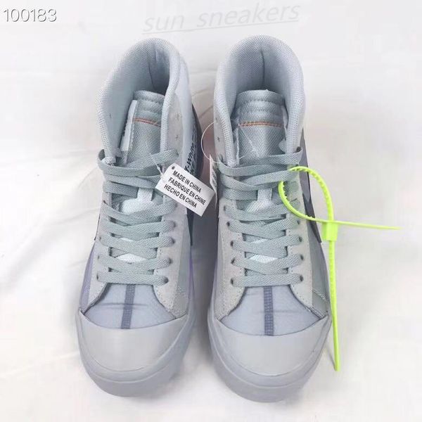 

2021 mid 2.0 sneakers running shoes spooky grim reepers hallows eve black white blazer skateboard off women sport trainers mens rg01