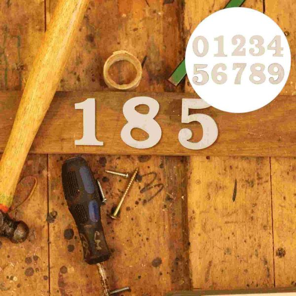 

novelty items 100pcs lovely clock numbers wooden arabic decorative diy