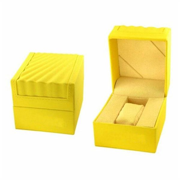 

watch boxes & cases yellow box for invicible undefeated, Black;blue