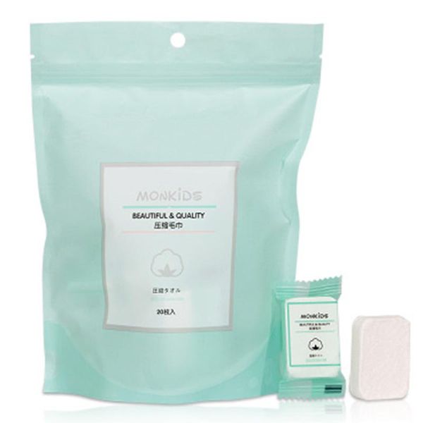 

towel 20pcs/set outdoor travel disposable ic compressed cotton tablet cloth