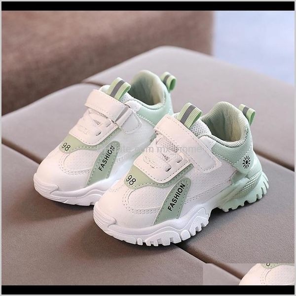 

baby kids maternity drop delivery 2021 size 2130 children damping casual boys wearresistant sneakers girls lightweight baby shoes with breat, Black;red