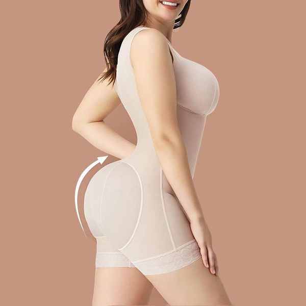 

women's shapers shapewear for women tummy control bulifter firm cntrol bodysuits with bra plus size postpartum belt bustier and corsets, Black;white