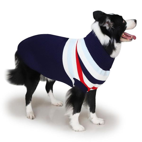 

dog apparel pet two-legged coat large english wind thickened sweater gold wool brado clothes for dogs