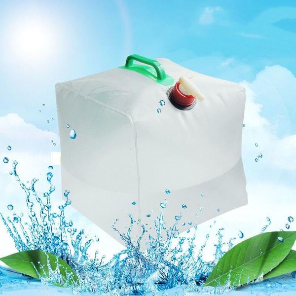 

hydration packs outdoor special camping portable large capacity 20l oversized folding drinking water pot, bucket, picnic bag 2021