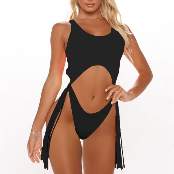 

2021women's swimming suit swimwear solid color swimsuit bikini high waist thong brazilian push up beachwear women's, White;black