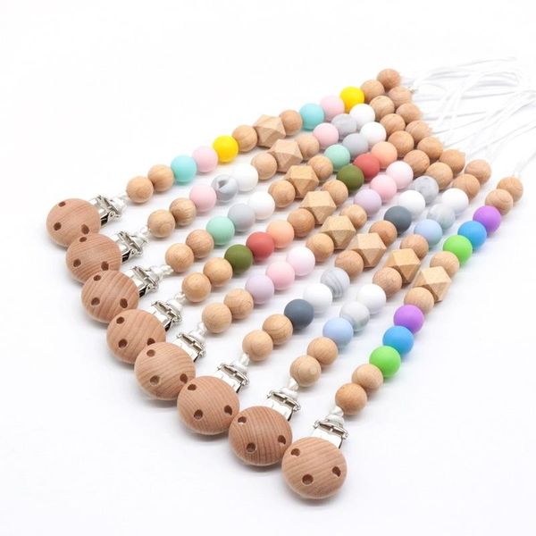 

pacifier holders&clips# selling baby chain infant dummy clips bpa silicone