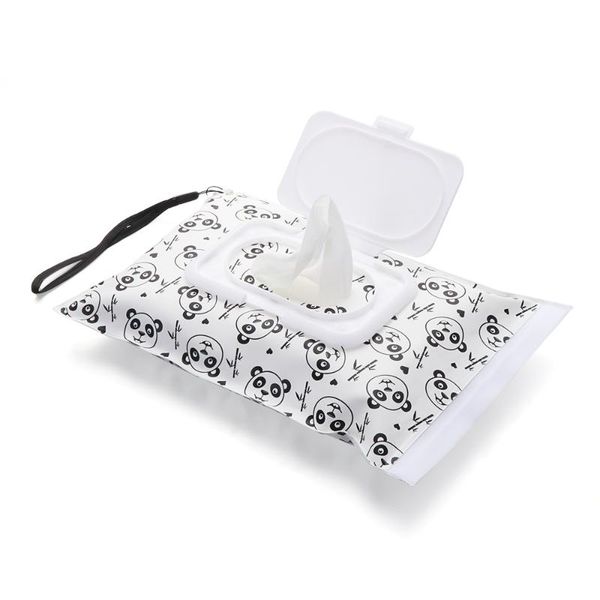 

storage bags baby wet wipes bag with clamshell snap clean container outdoor convenient cosmetic pouch carrying case eco-friendly box