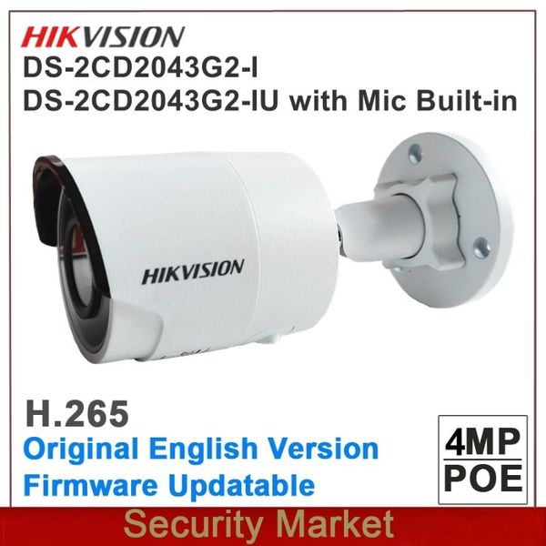

cameras original hikvision english ds-2cd2043g2-i and ds-2cd2043g2-iu 4mp wdr fixed network camera