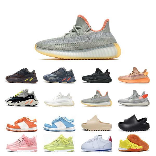 

running shoes 700 big kids sneakers solid grey mauve black white university bule children boy girl sport fashion outdoor size 25-35