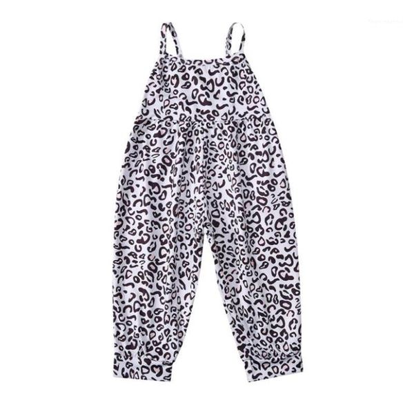 

jumpsuits kids girls fashion sleeveless print jumpsuit children stylish summer baby clothes overalls1, Blue