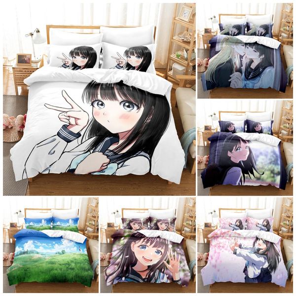 

akebi's sailor uniform theme 3d printing bedding sets & kids home & l universal polyester duvet cover set skin-friendly and breathable