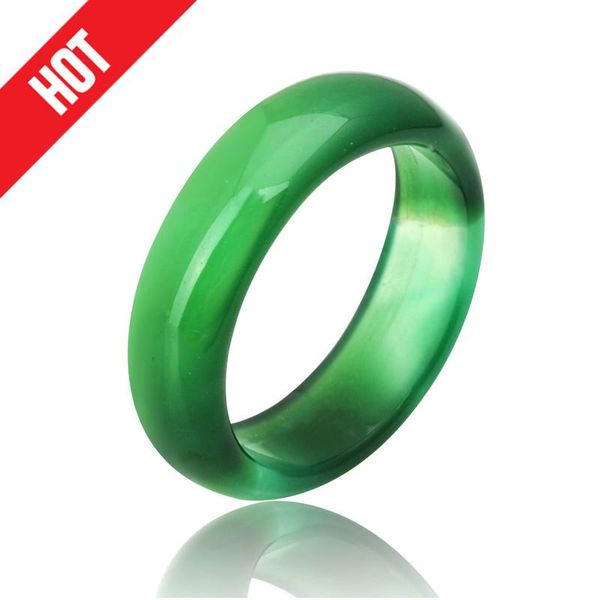 

cluster rings 2021 natural green carnelian crystal ring jewelry engagement wedding for women and men wholesale, Golden;silver