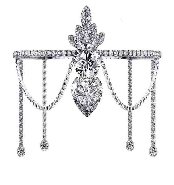 

french minority design sense clavicle chain love necklace earring set, Silver