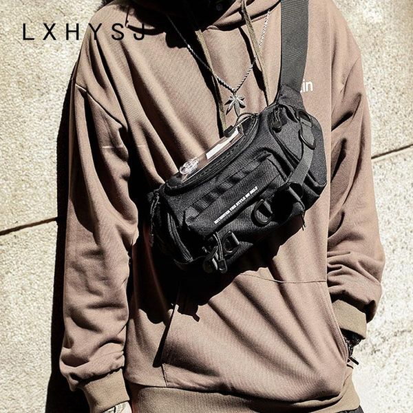 

waist bags fashion men bag fanny pack waterproof street style banana packs chest outdoor hip hop crossbody