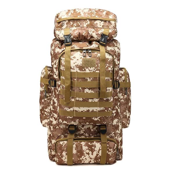 

80l outdoor military rucksacks oxford fabric waterproof tactical backpack sports camping hiking trekking fishing hunting bags k726