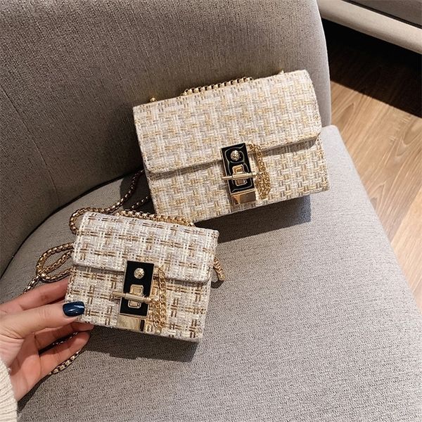 

70% off deals online fashion woolen chain bag women's new fashion single shoulder summer small fresh net red messenger d7me