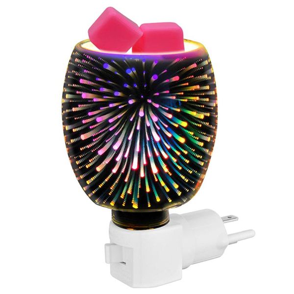 

fragrance lamps lamp plug-in candle warmer melting wax (us plug assorted color)