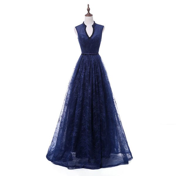 

2021 arabic gold luxurious evening dresses sheer neck lace beaded prom dresses mermaid formal party second reception gowns, Black