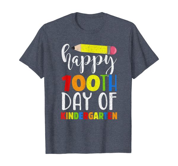 

Happy 100th Day of Kindergarten Shirt for Teacher or Child, Mainly pictures