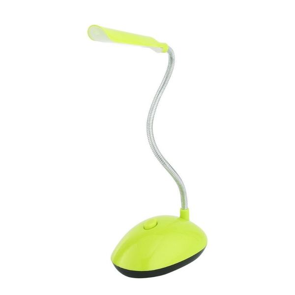 

table lamps fexiable led desk light battery operated book reading lamp green/ blue for home bedroom kids nightlight py-x7188