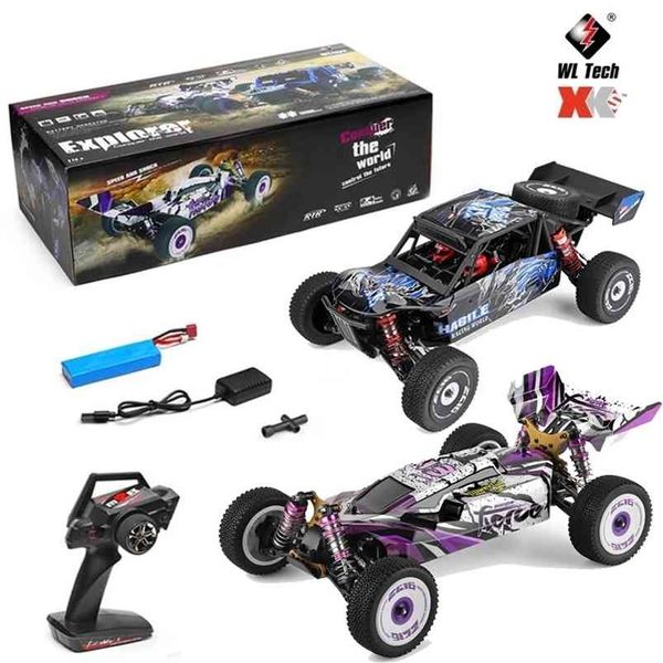 

wltoys 1:12 rc car 55km h 4wd off-road aluminum alloy drift climbing racing toys high speed remote control 124018/124019