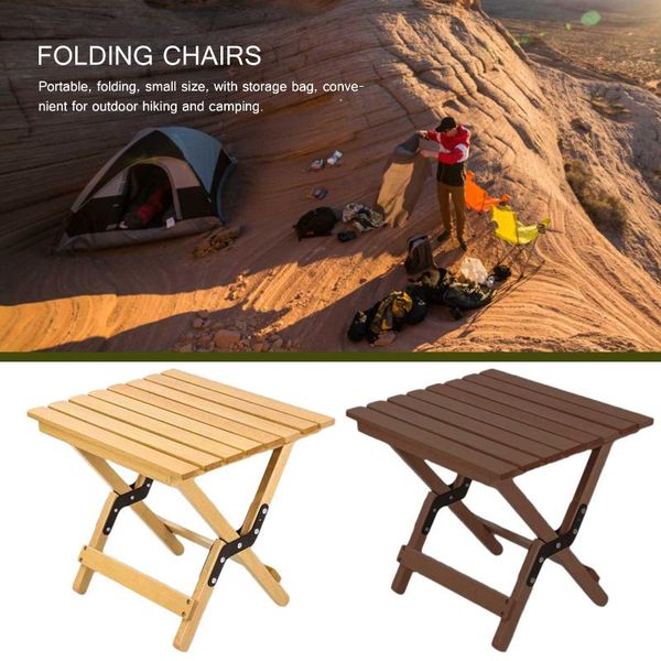 

camping folding stool small heavy duty lightweight seat chair for fishing hiking travel garden bbq accessories