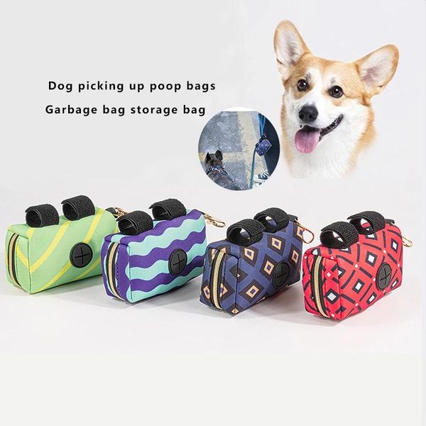 

fashion pet garbage bag pick up poop dogs cats outdoor waste portable cleaning pooper scoopers bags container dog travel & outdoors