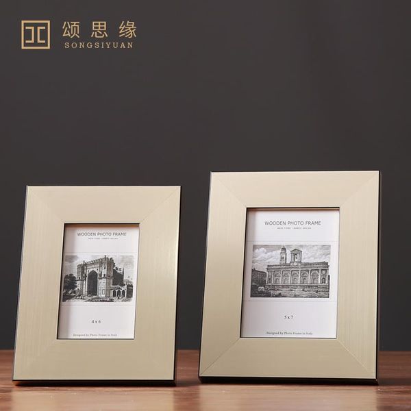 

frames classic picture vintage style modern rectangle american quadros decorativos home decor bd50ff