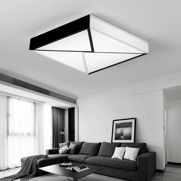 

ceiling lights simple modern creative home light square led lamp sweet warm bedroom can change color 50w for study