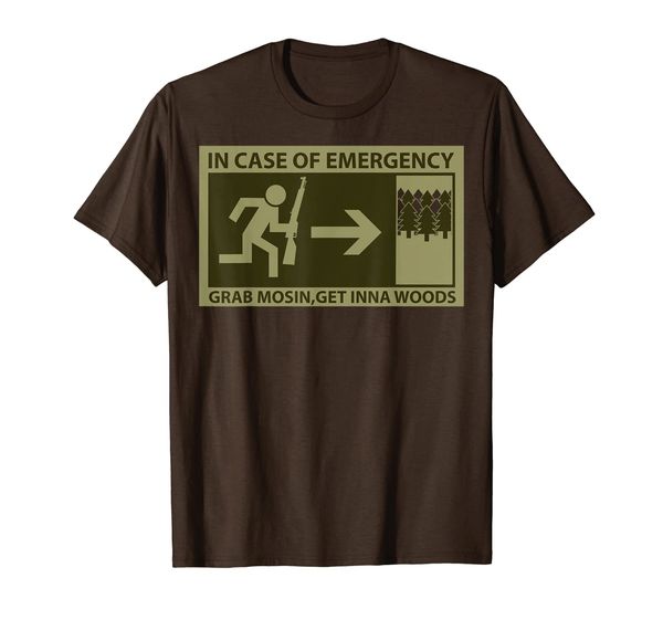 

grab mosin get inna woods shirt tee t-shirt, White;black