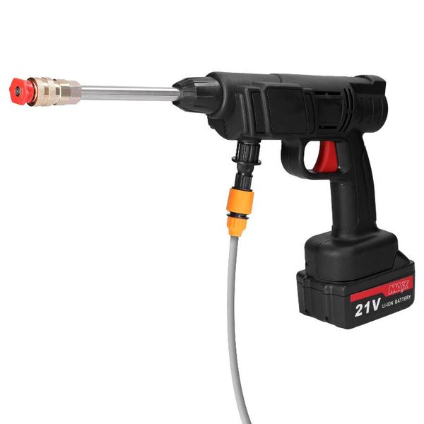 

professional spray guns household cordless high pressure car wash tool portable vehicle cleaning machine automobile washer with foam bottle