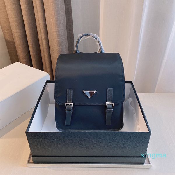 

backpack retro trend drawstring design nylon bag designer fashion black backpacks