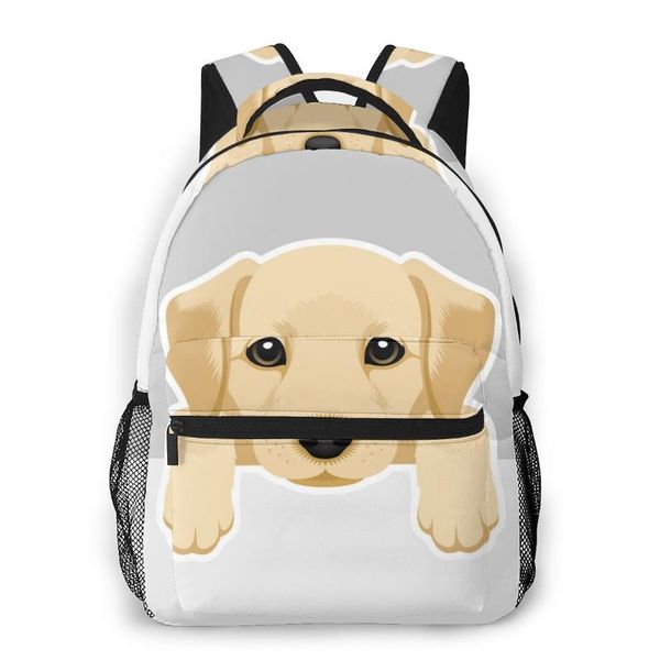 

backpack fashion bags summer 2021 cute labrador retriever puppy